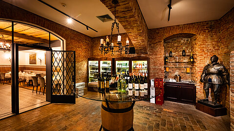 Weinkeller im 4 Sterne Superior Hotel in Graz