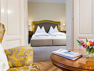 Junior Suite im Parkhotel Graz